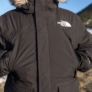 Men’s North Face parka